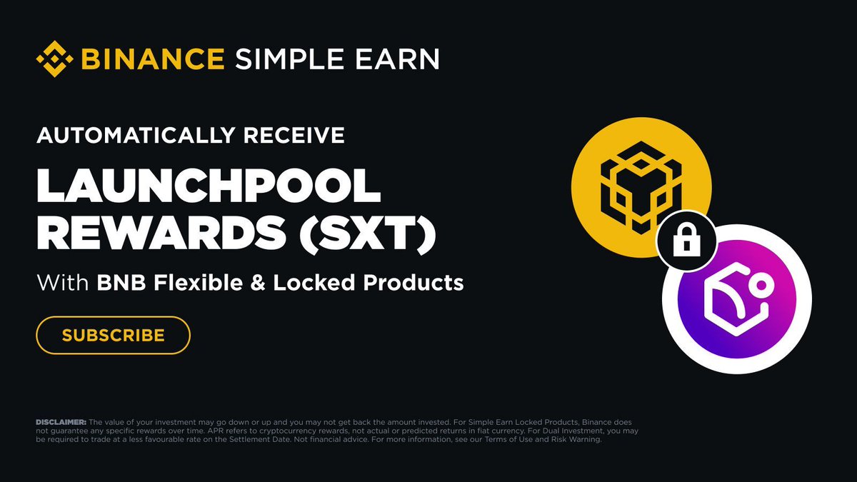 Binance, Kullanıcılara SXT Ödülü Veren Yeni Launchpool Fırsatı Sunuyor