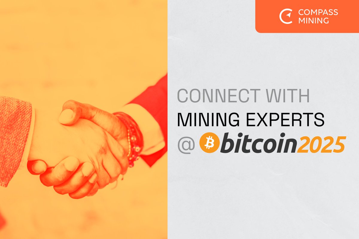 Compass Mining, TheBitcoinConf 2025'te Madencilik Uzmanlığına Vasıtasıyla Katılıyor
