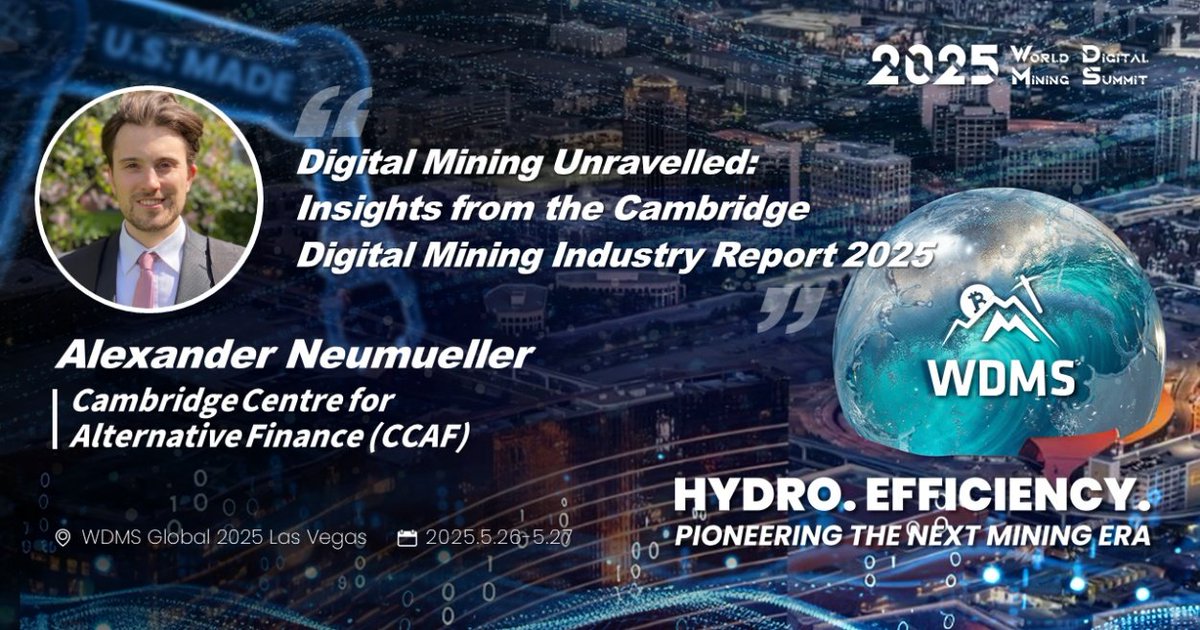 Cambridge Digital Mining Endüstrisi Raporu 2025'te Dijital Madencilik Detaylandırılacak