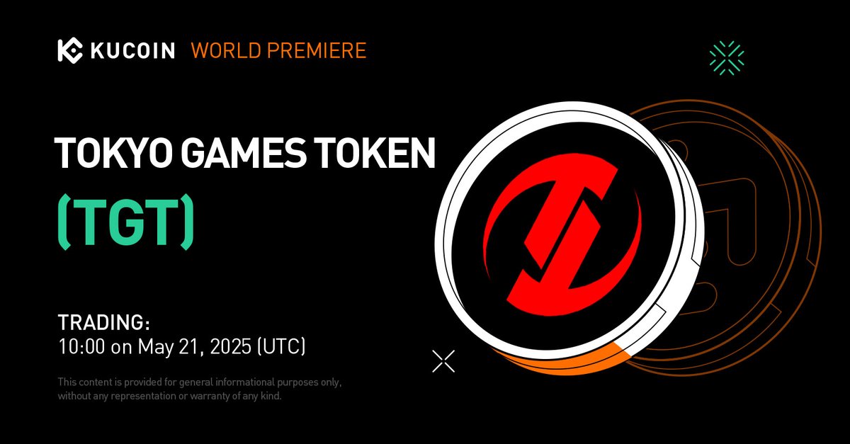 KuCoin Borsası'nda Yeni Listeleme: Tokyo Games Foundation (TGT) Yakında Geliyor