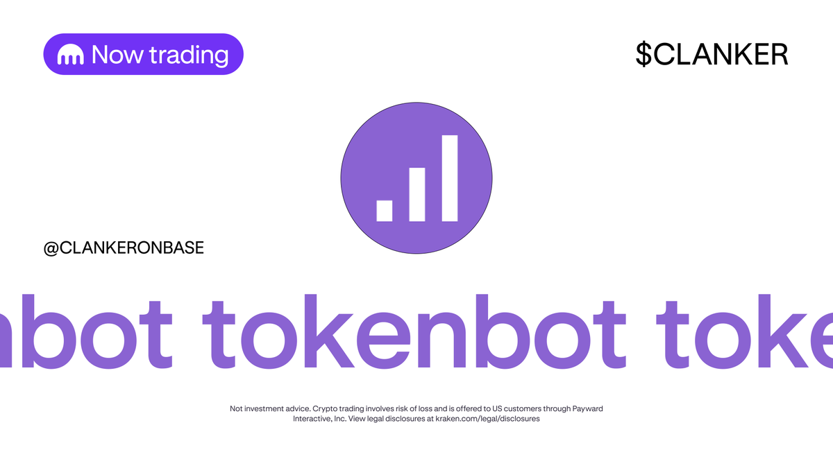 CLANKER Token, Kraken Borsasında İşleme Açıldı