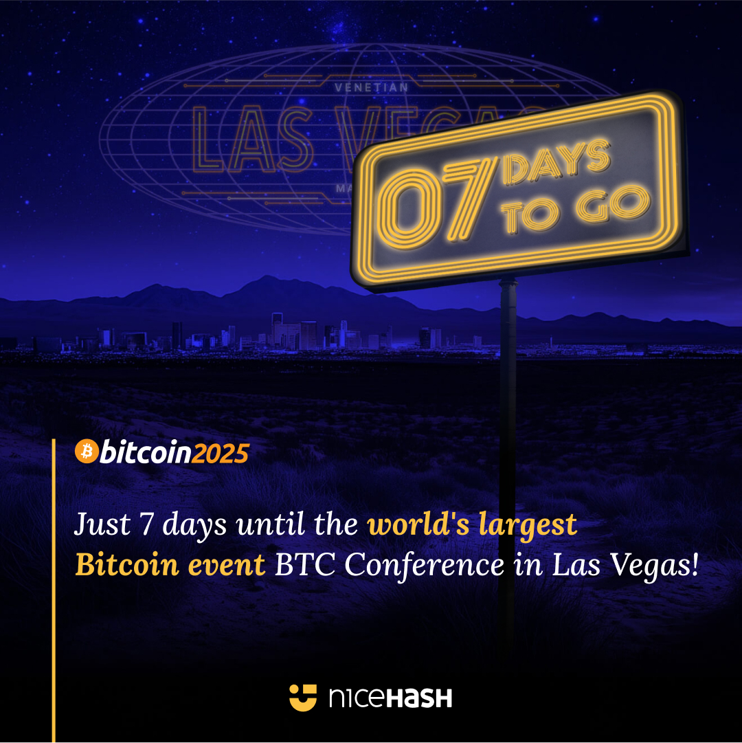 NiceHash, Las Vegas'taki Bitcoin Konferansı'nda Madencilik Köyü'nde Yerini Alacak